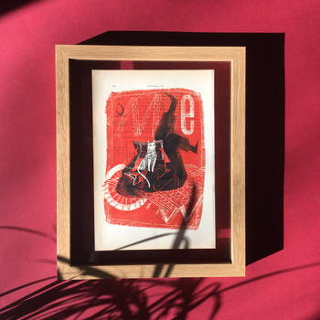 Miau plakát 19,1 x 26,6 cm