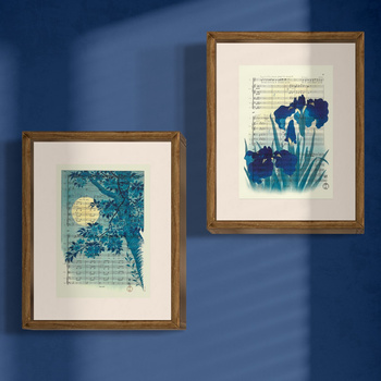 Ohara Konson - Plakatsatz 19,1 x 26,6 cm