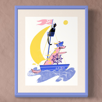 Auf ins Abenteuer! - a3-Poster