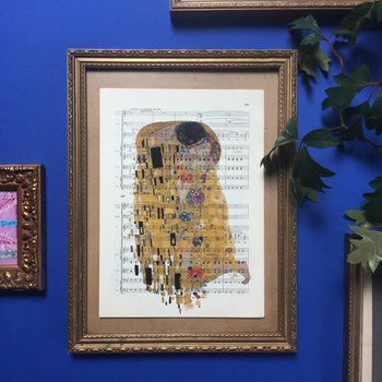 Kuss-Poster 19,1 x 26,6 cm